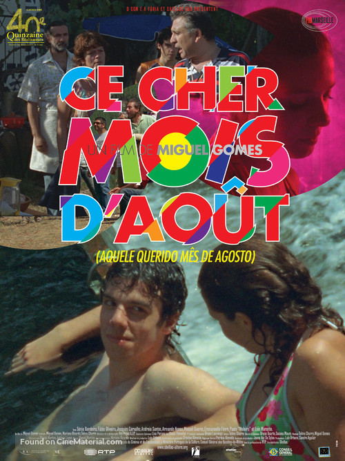 Aquele Querido M&ecirc;s de Agosto - French Movie Poster