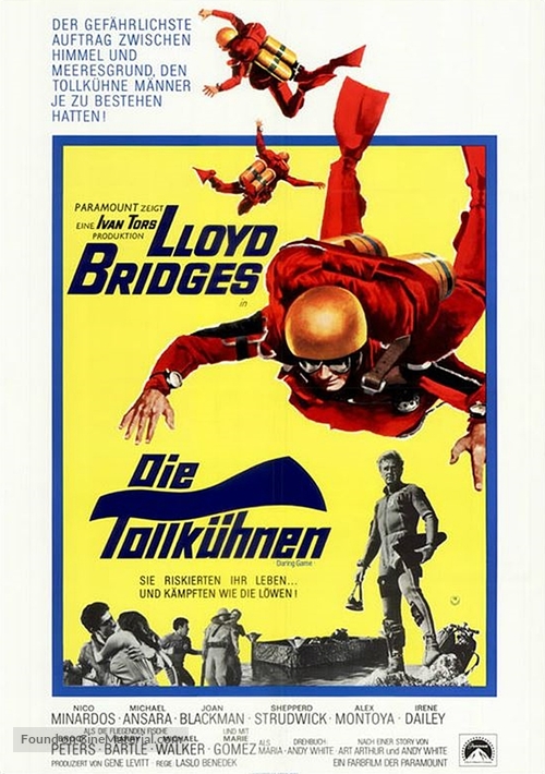 Daring Game - German Movie Poster