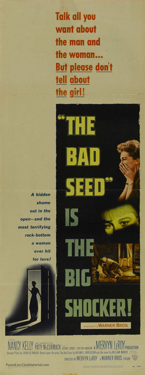 The Bad Seed - Movie Poster