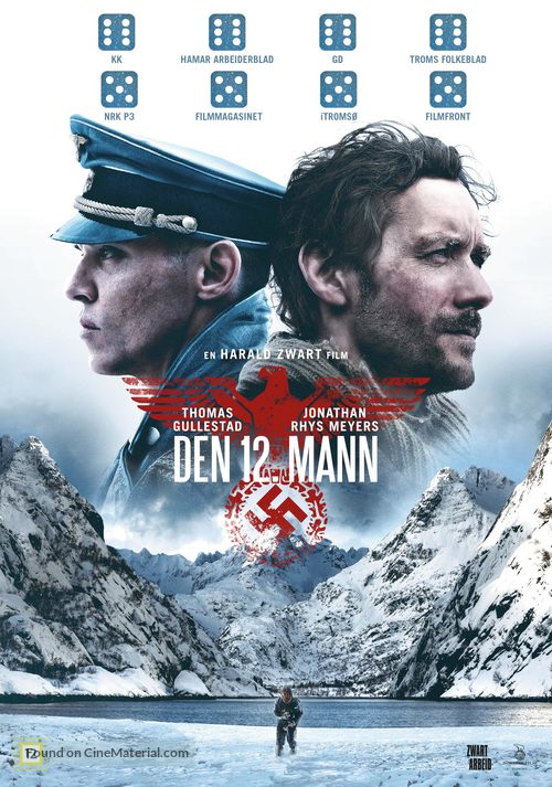 Den 12. mann - Norwegian DVD movie cover