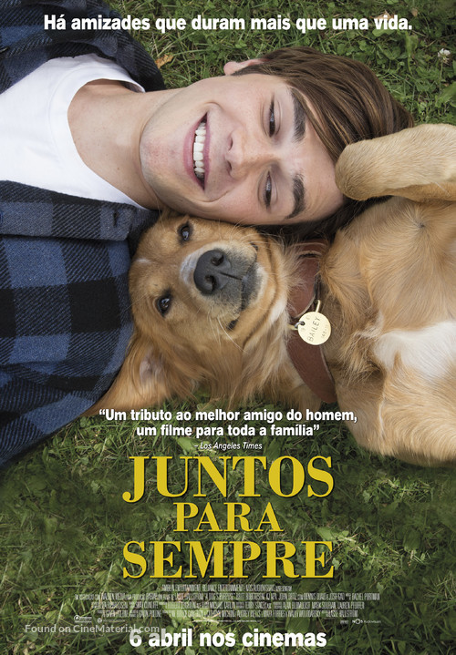 A Dog&#039;s Purpose - Portuguese Movie Poster