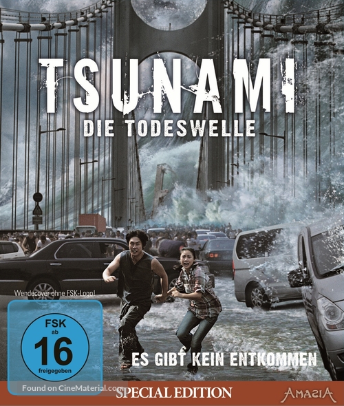 Haeundae - German Blu-Ray movie cover