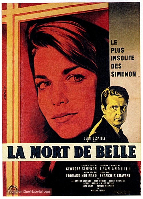 La mort de Belle - French Movie Poster