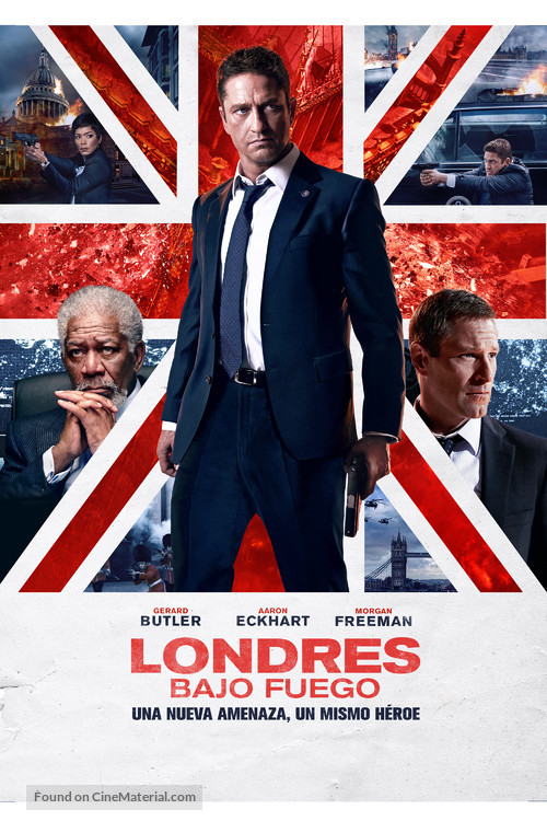 London Has Fallen - Mexican Movie Poster
