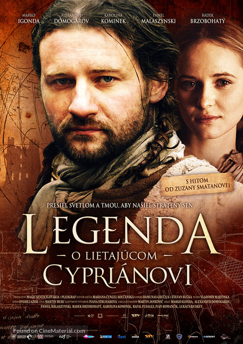 Legenda o Lietaj&uacute;com Cypri&aacute;novi - Slovak Movie Poster