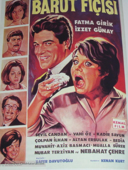 Barut fi&ccedil;isi - Turkish Movie Poster