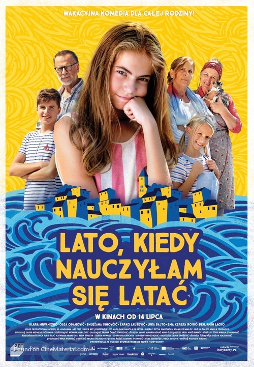 Leto kada sam naucila da letim - Polish Movie Poster