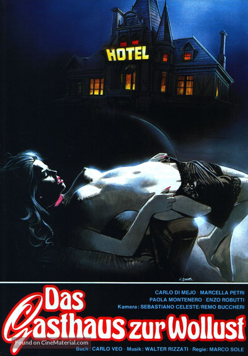 La locanda della maladolescenza - German Movie Poster