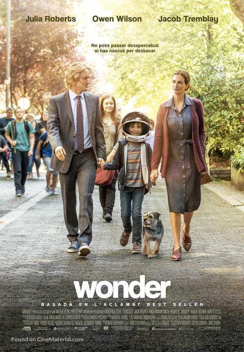 Wonder - Andorran Movie Poster