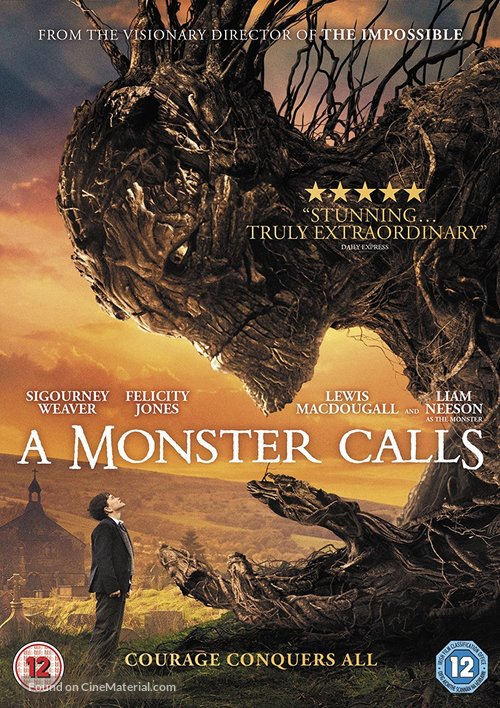A Monster Calls - British Movie Cover