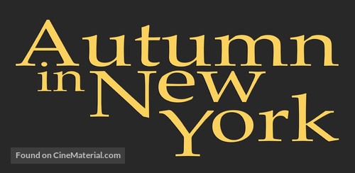 Autumn in New York - Logo
