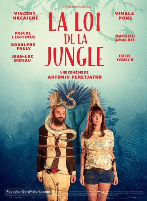 La loi de la jungle - French Movie Poster