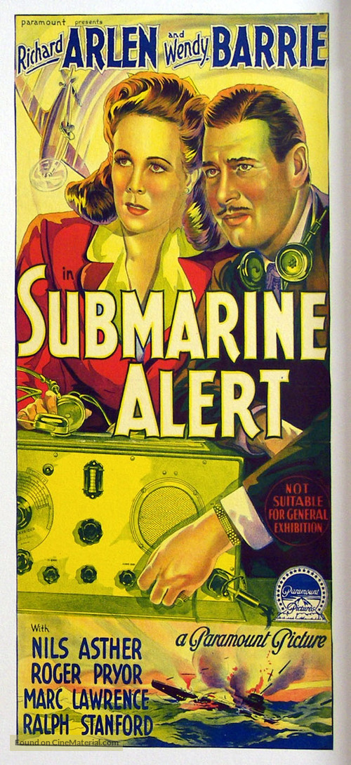 Submarine Alert - Australian Movie Poster