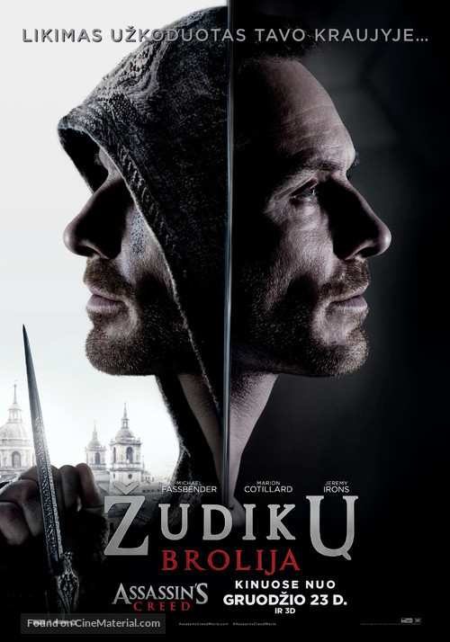 Assassin&#039;s Creed - Lithuanian Movie Poster