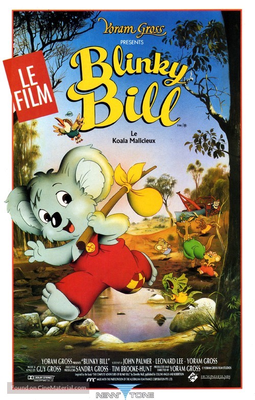 Blinky Bill - French Movie Poster