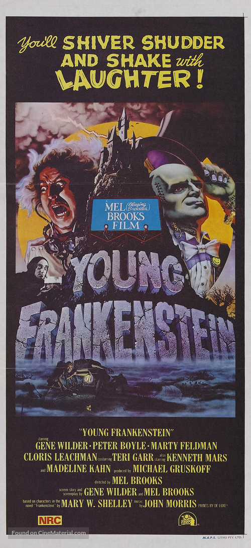 Young Frankenstein - Australian Movie Poster