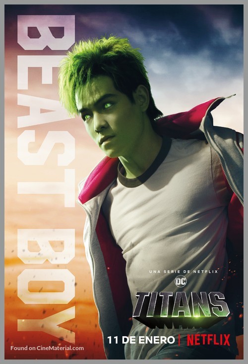 Titans - Spanish Movie Poster