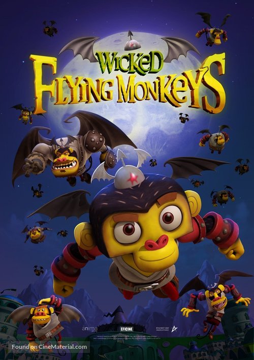 Wicked Flying Monkeys - Mexican Movie Poster