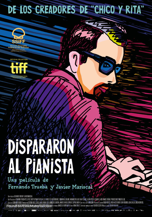 They Shot the Piano Player - Spanish Movie Poster