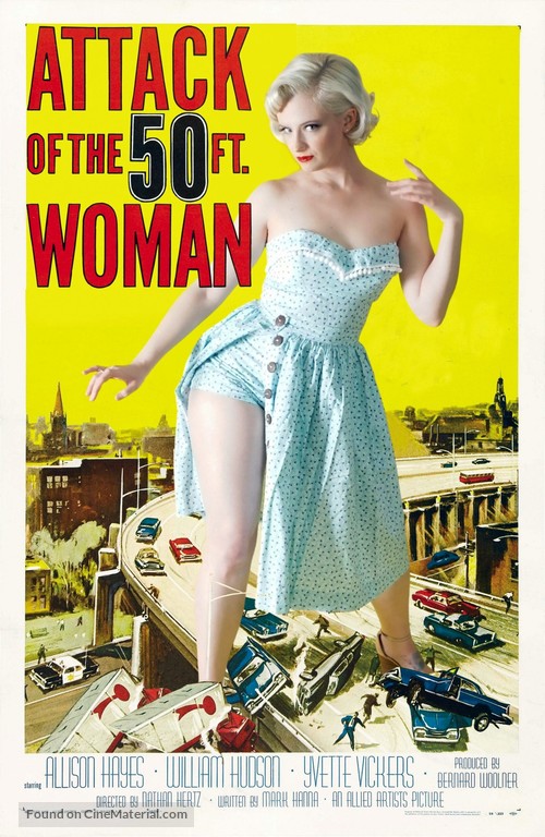 Attack of the 50 Foot Woman - Movie Poster