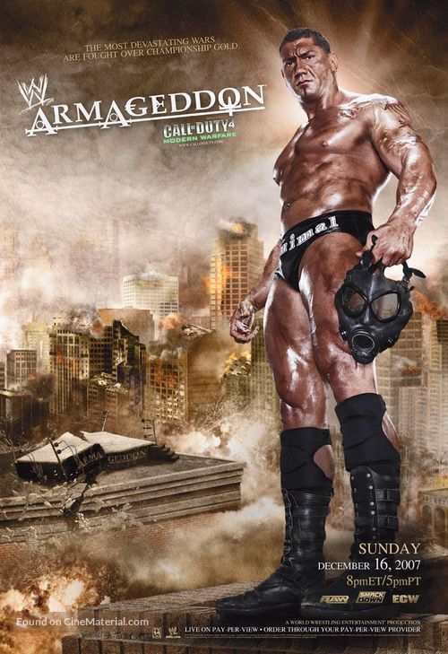 WWE Armageddon - Movie Poster