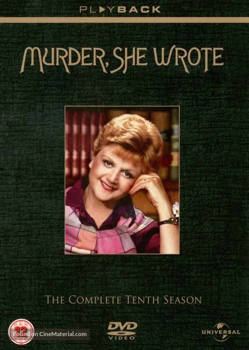 &quot;Murder, She Wrote&quot; - British DVD movie cover
