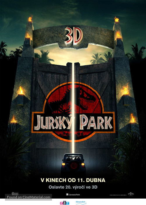 Jurassic Park - Czech Movie Poster