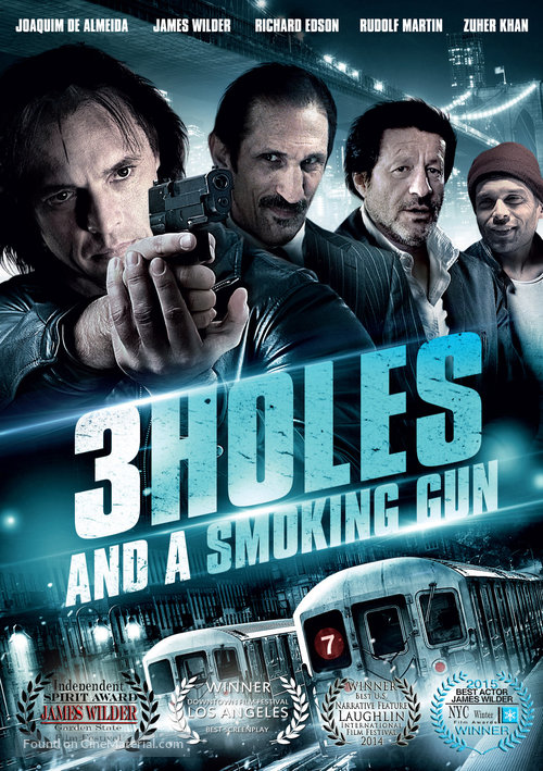 Three Holes, Two Brads, and a Smoking Gun - DVD movie cover