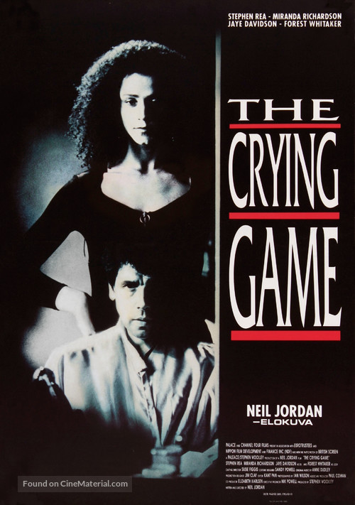 The Crying Game - Finnish Movie Poster