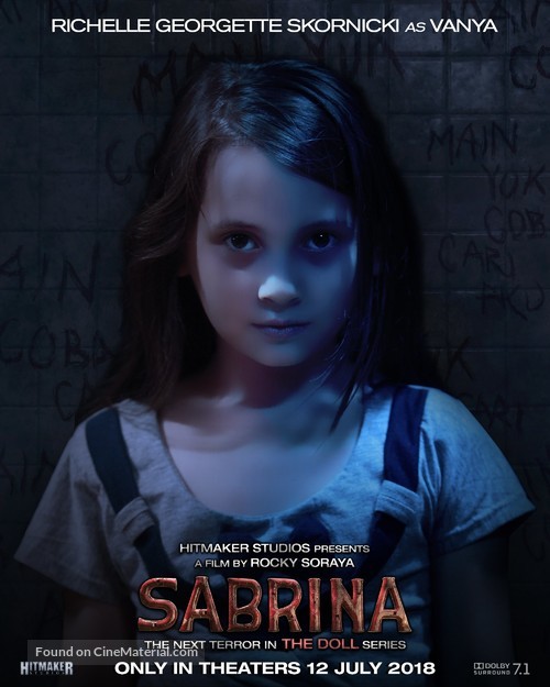 Sabrina - Indonesian Movie Poster