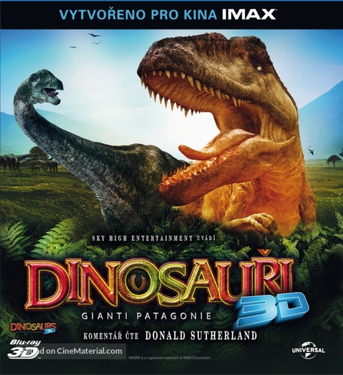 Dinosaurs: Giants of Patagonia - Czech Blu-Ray movie cover