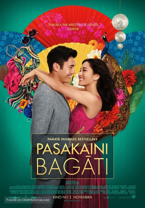Crazy Rich Asians - Latvian Movie Poster