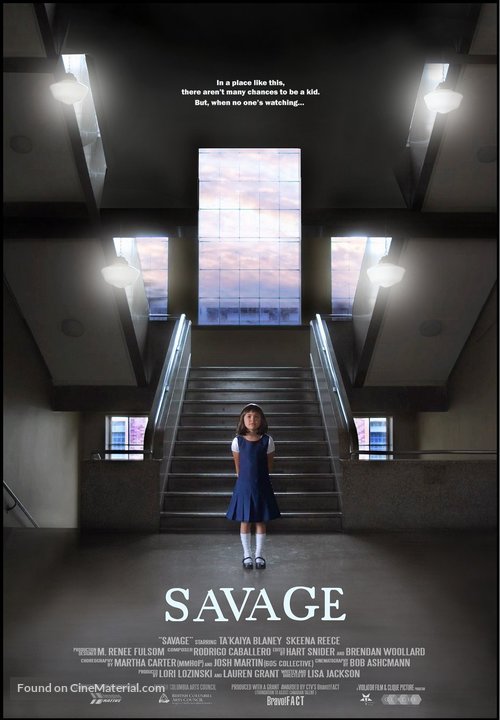 Savage - Canadian Movie Poster