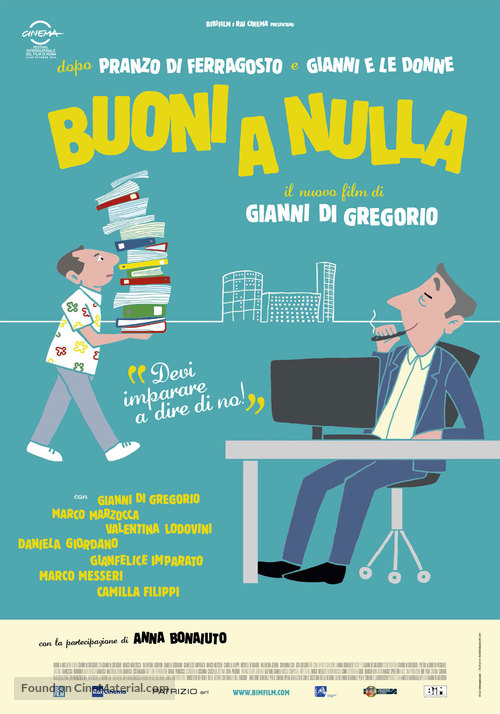 Buoni a nulla - Italian Movie Poster