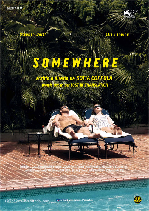 Somewhere - Italian Movie Poster