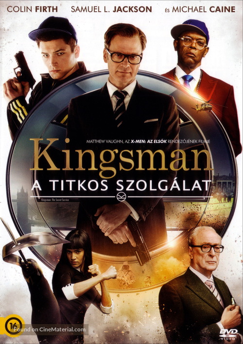Kingsman: The Secret Service - Hungarian Movie Cover