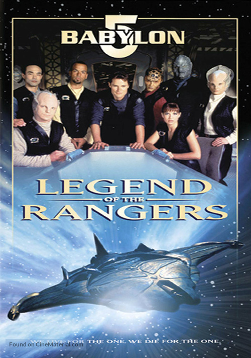 Babylon 5: The Legend of the Rangers: To Live and Die in Starlight - DVD movie cover