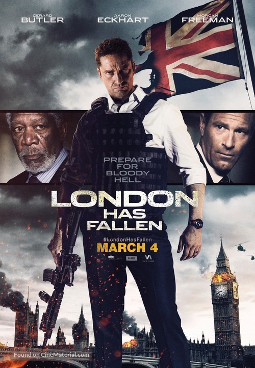 London Has Fallen - Canadian Movie Poster