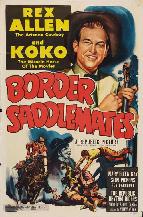 Border Saddlemates - Movie Poster