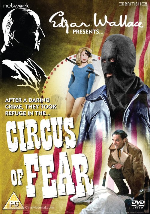 Circus of Fear - British DVD movie cover