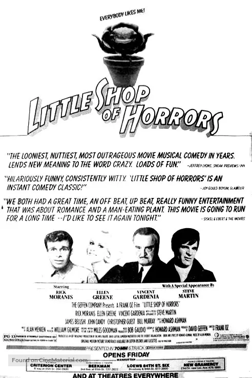 Little Shop of Horrors - Movie Poster