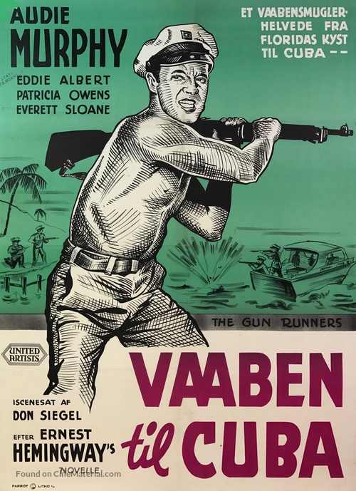 The Gun Runners - Danish Movie Poster