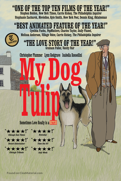 My Dog Tulip - DVD movie cover