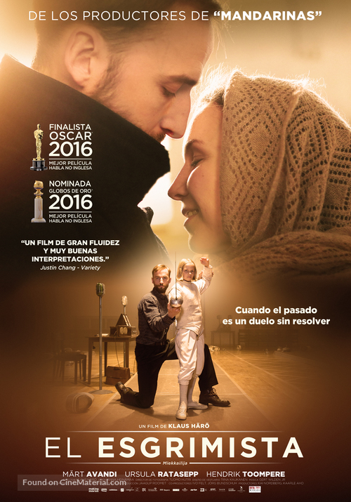 Miekkailija - Argentinian Movie Poster