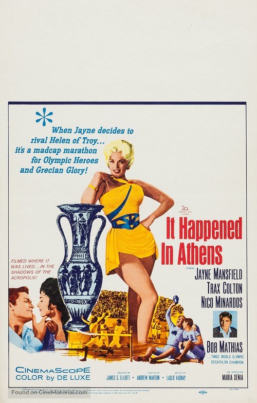 It Happened in Athens - Movie Poster