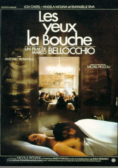 Gli occhi, la bocca - French Movie Poster
