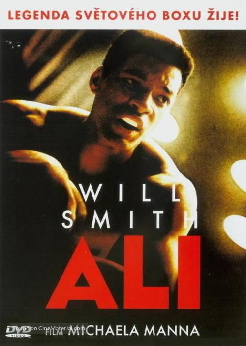 Ali - Czech DVD movie cover