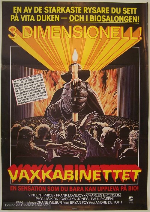 House of Wax - Swedish Movie Poster