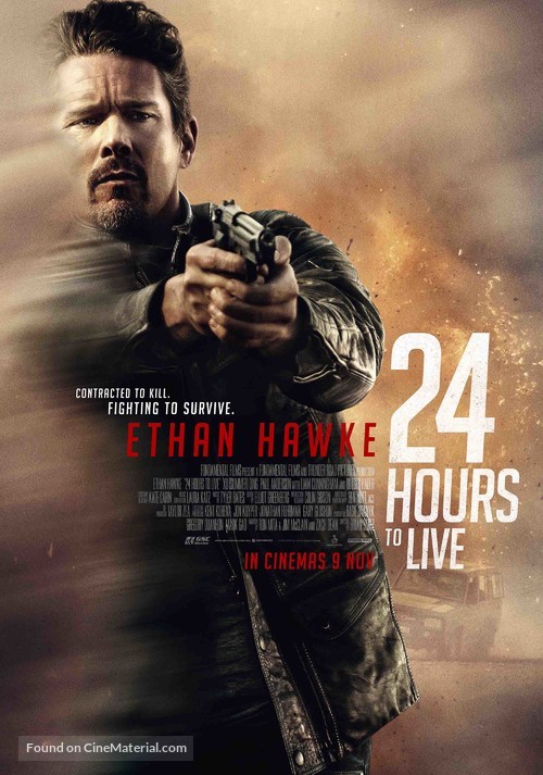 24 Hours to Live - Malaysian Movie Poster