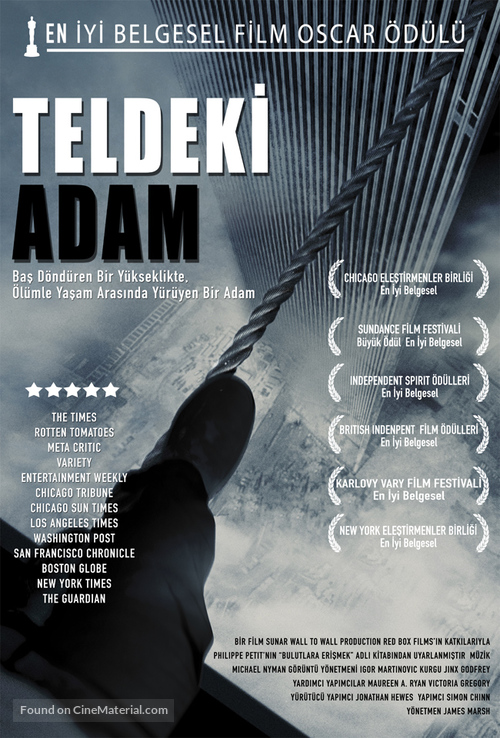 Man on Wire - Turkish Movie Poster